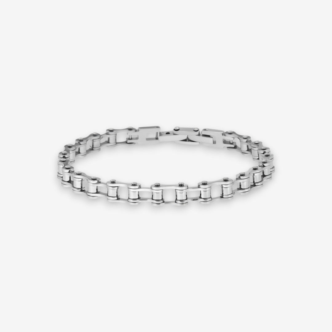 Bracciale Uomo Bicicletta In Acciaio Inox