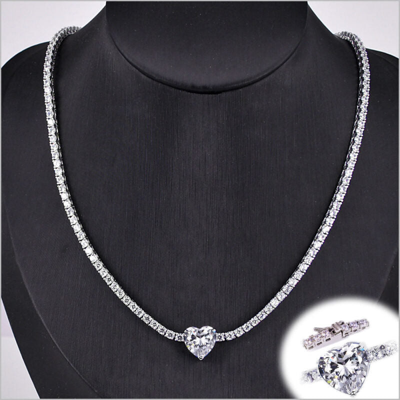 Collana Tennis in Argento 925
