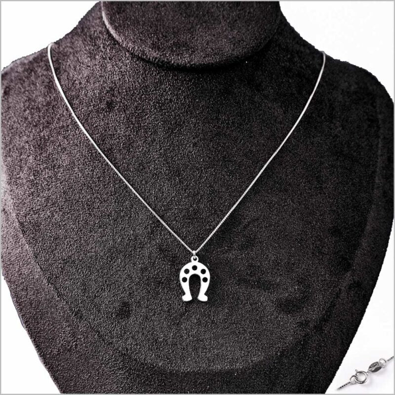 Collana Staffa di cavallo in Argento 925