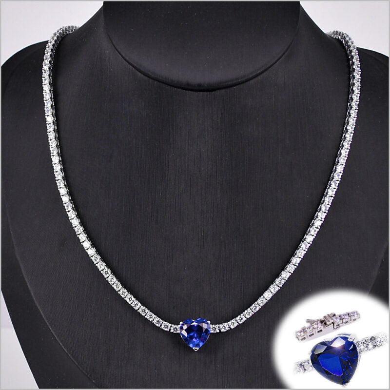 Collana Tennis in Argento 925