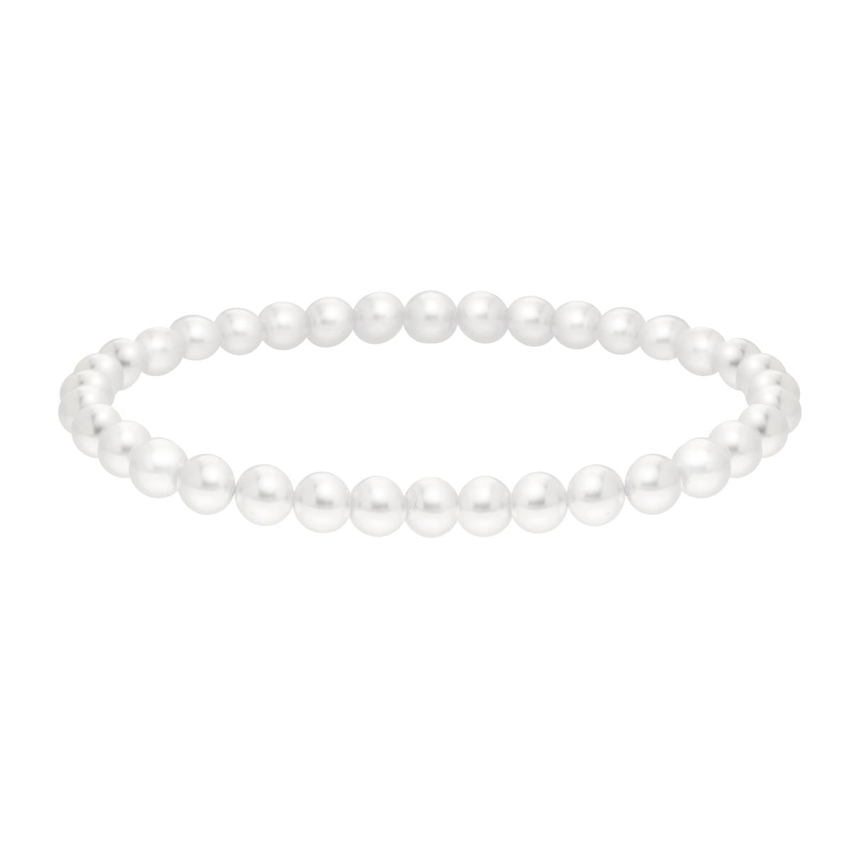 Bracciale Tennis Griffe cm 21 con Zirconi mm 3 Bianchi in ARGENTO 925 Galvanica Rodio