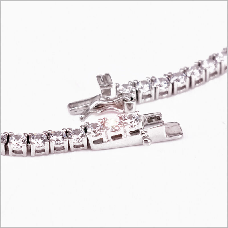 Collana Tennis in Argento 925