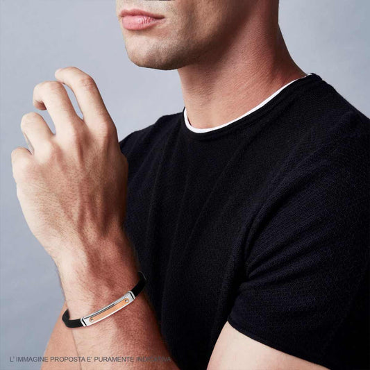 Bracciale Uomo in Caucciù