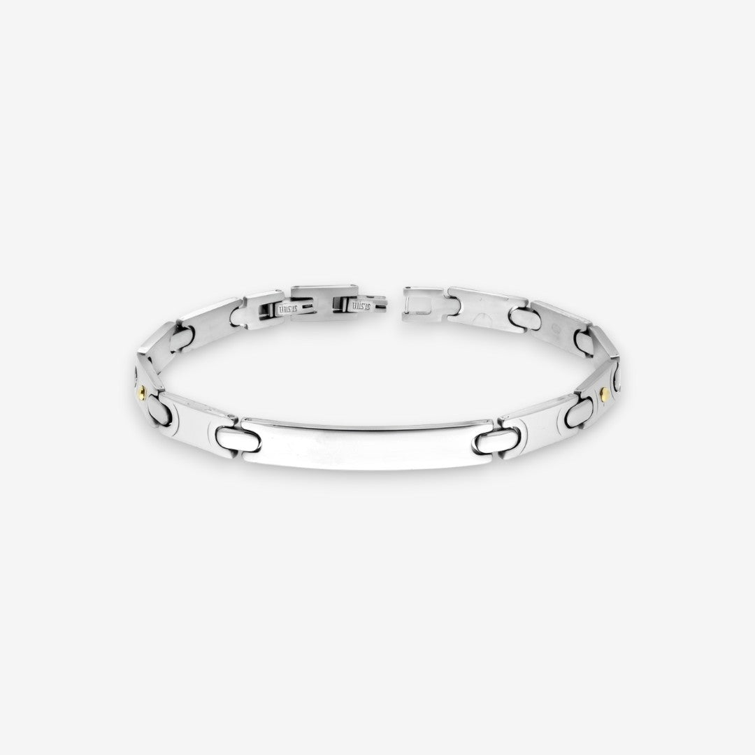 Bracciale Uomo In Acciaio Inox