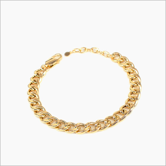 Bracciale a maglia groumette in Argento 925