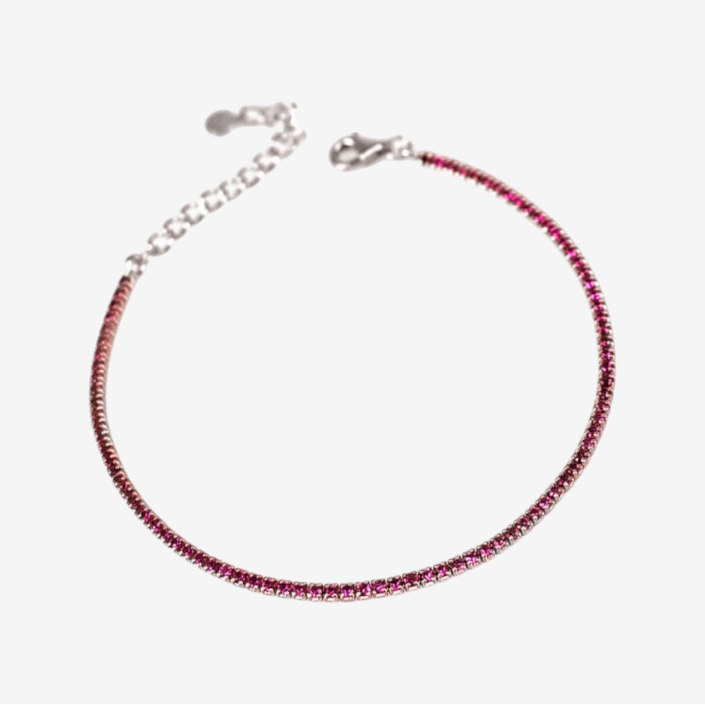 Bracciale Tennis Uomo in Argento 925