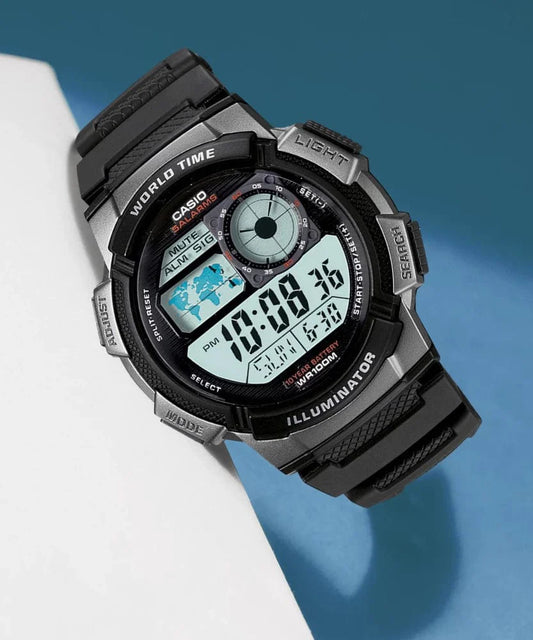 Casio Digitale AE-1000W-1B Orologio Uomo