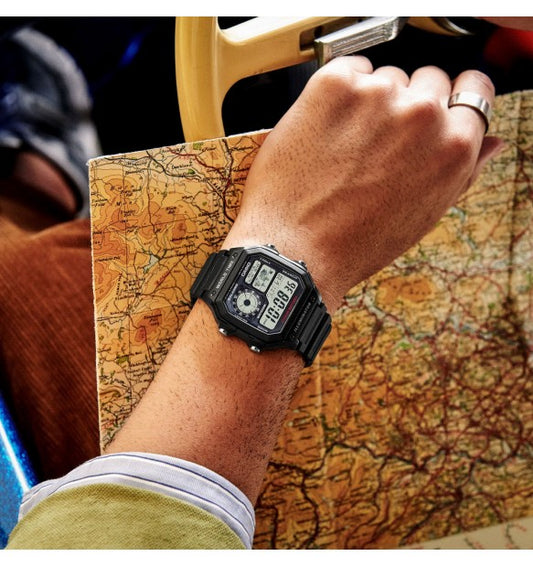 Casio Digitale AE-1200WH-1AV Orologio Uomo