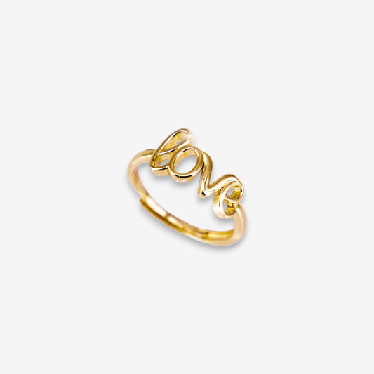 Anello Donna LOVE in Argento 925 Regolabile