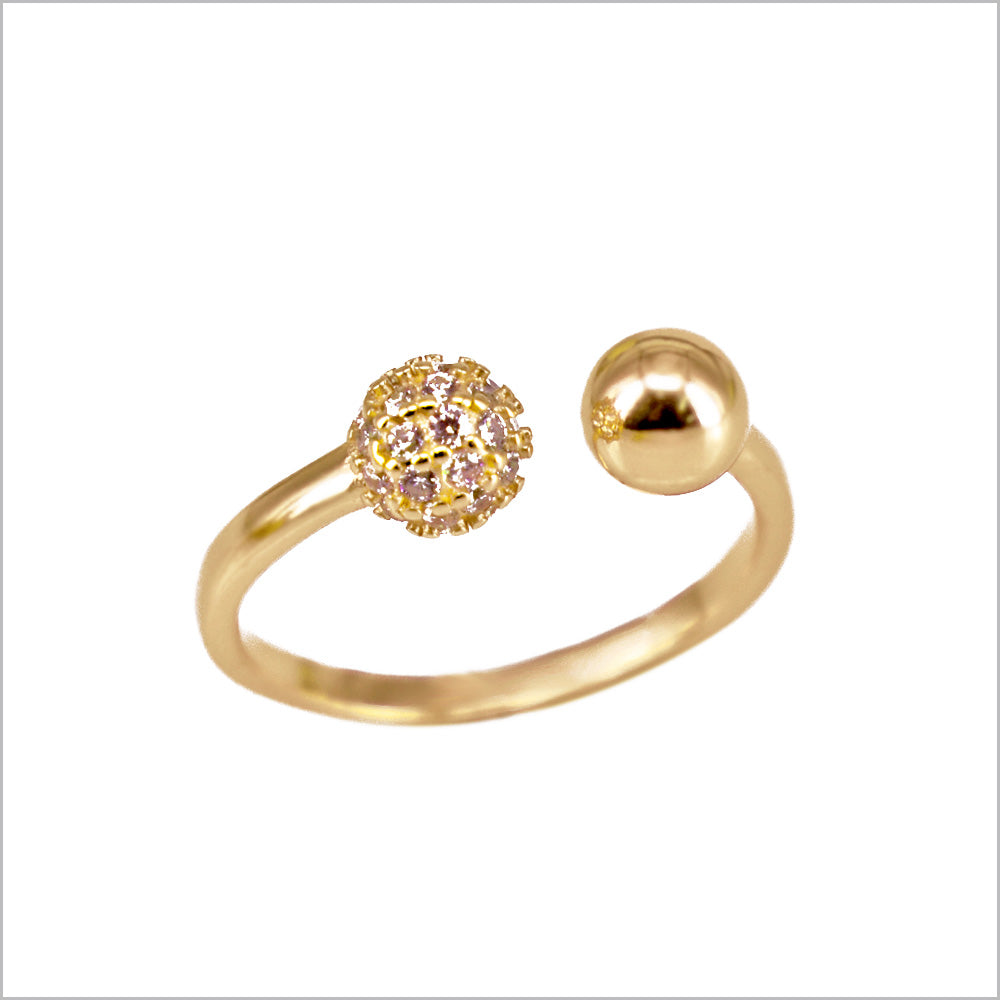Anello Donna Pave in Argento 925 con zirconi