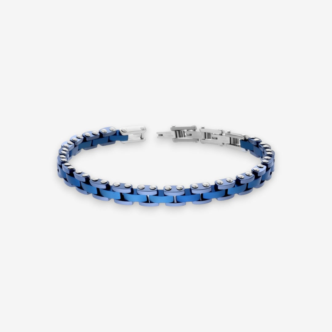 Bracciale Uomo Ceramic In Acciaio Inox