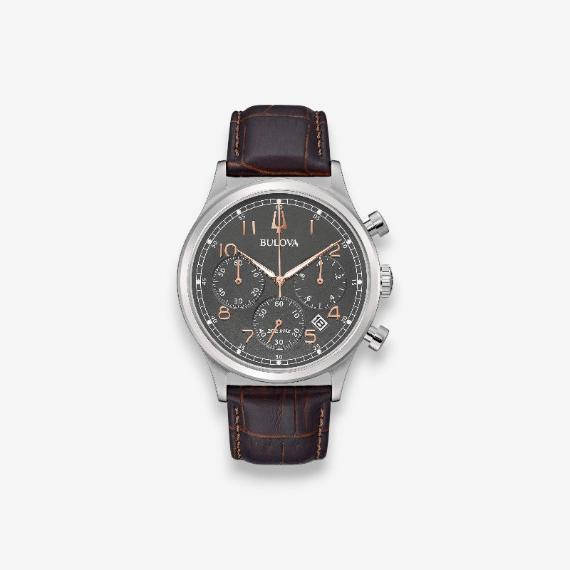 Bulova High Precision 262kHz 96B356 Orologio Quarzo Uomo