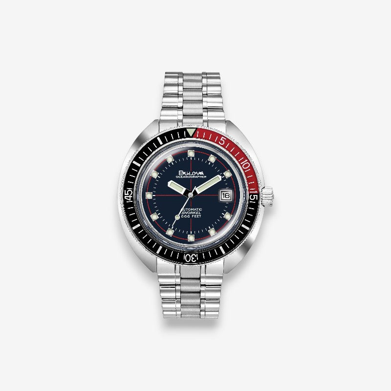 Bulova Oceanographer 44 mm 98B320 Orologio Automatico Uomo