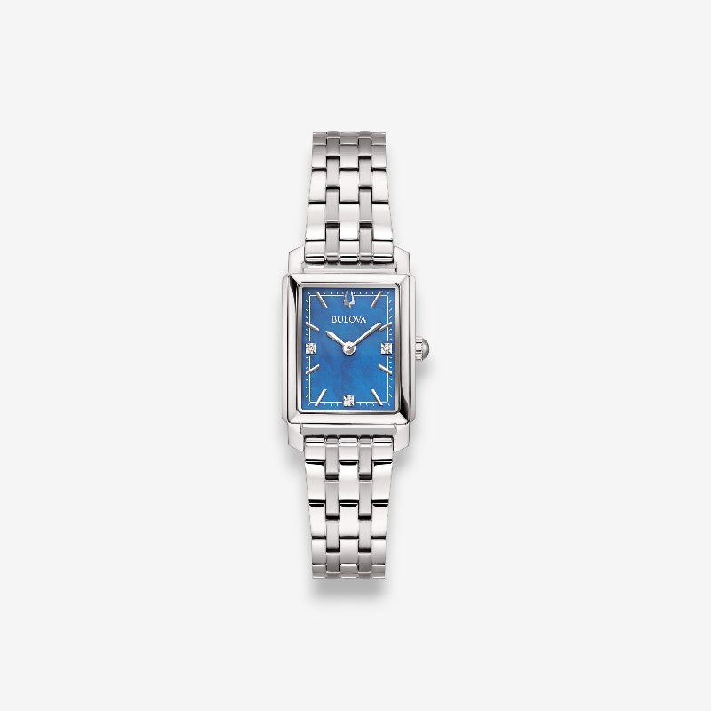 Bulova Sutton Tank 96P245 Orologio Quarzo Donna