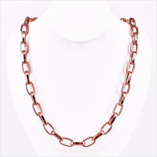 Collana a maglia ovale in Argento 925