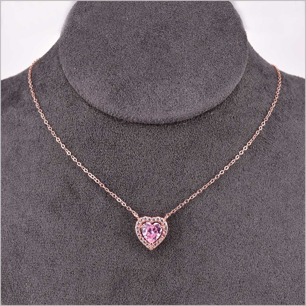 Collana Donna Cuore Dell’Oceano in Argento 925
