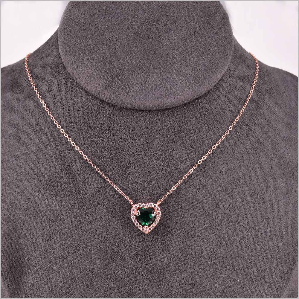 Collana Donna Cuore Dell’Oceano in Argento 925