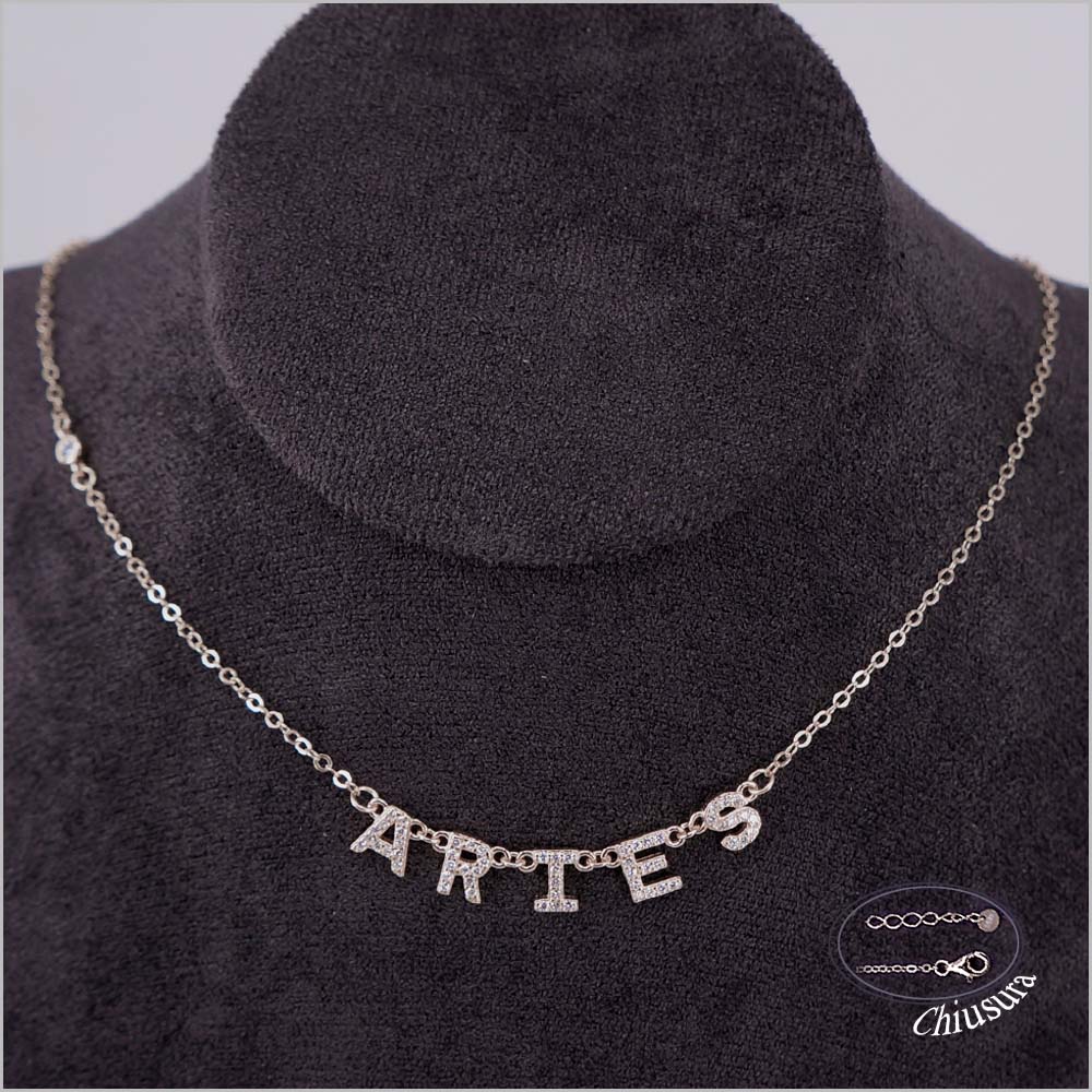 Collana Donna Segno Zodiacale in Argento 925