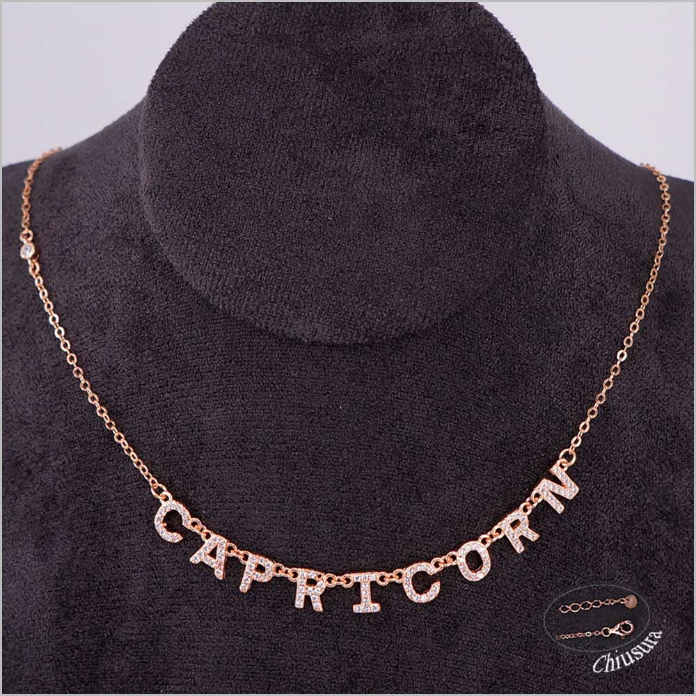 Collana Donna Segno Zodiacale in Argento 925