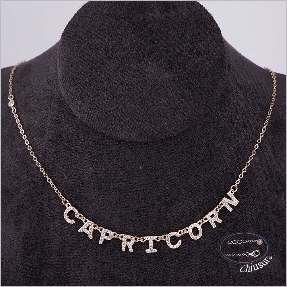 Collana Donna Segno Zodiacale in Argento 925