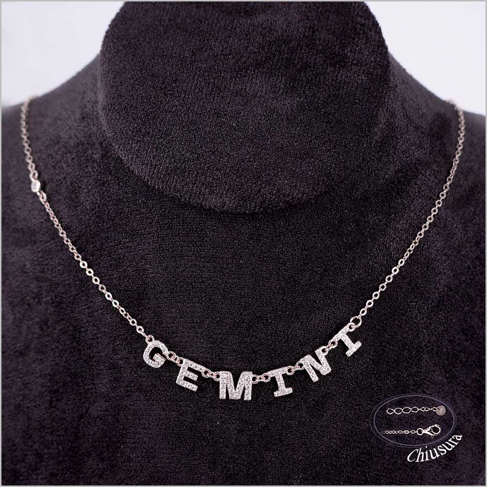 Collana Donna Segno Zodiacale in Argento 925