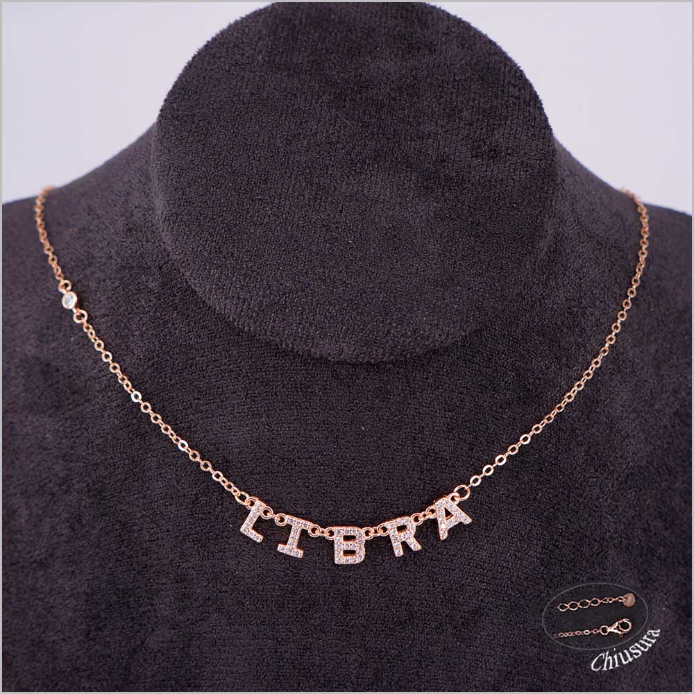 Collana Donna Segno Zodiacale in Argento 925