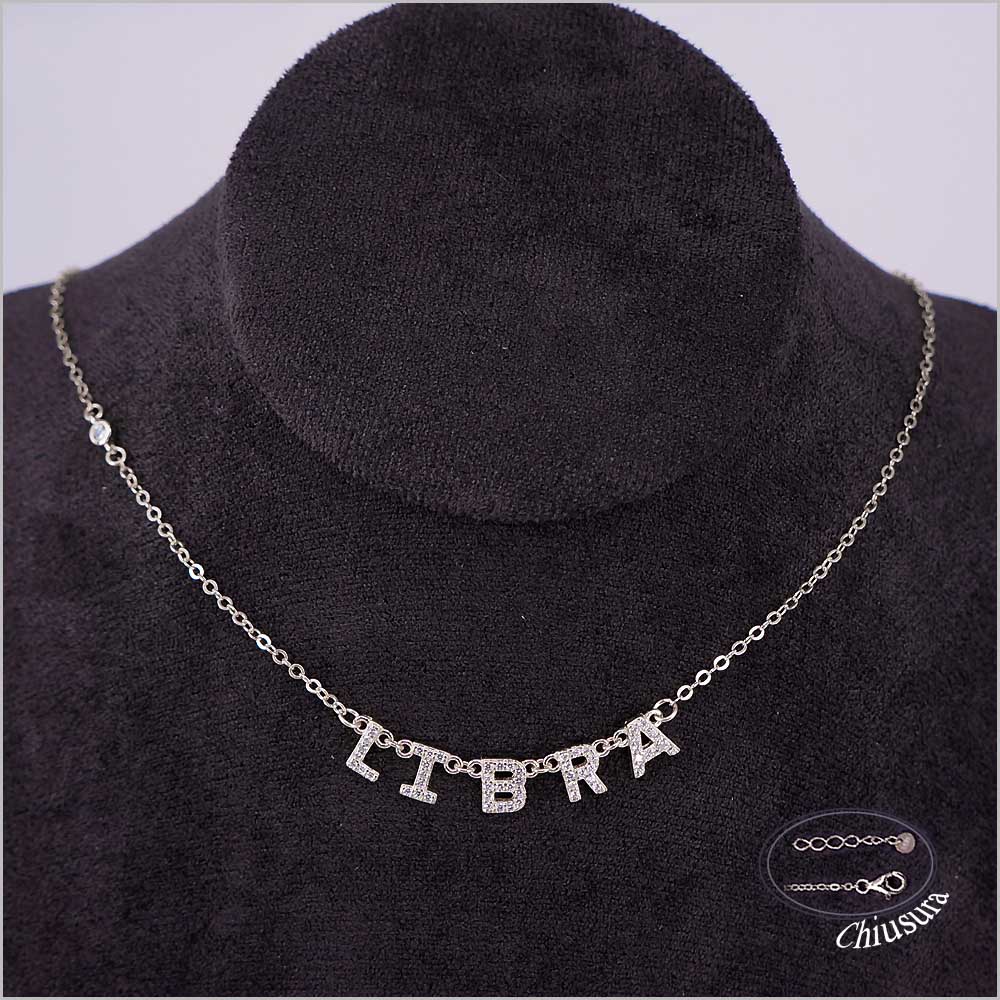 Collana Donna Segno Zodiacale in Argento 925