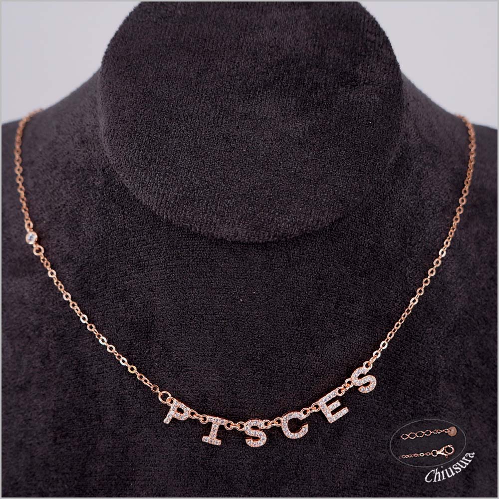Collana Donna Segno Zodiacale in Argento 925