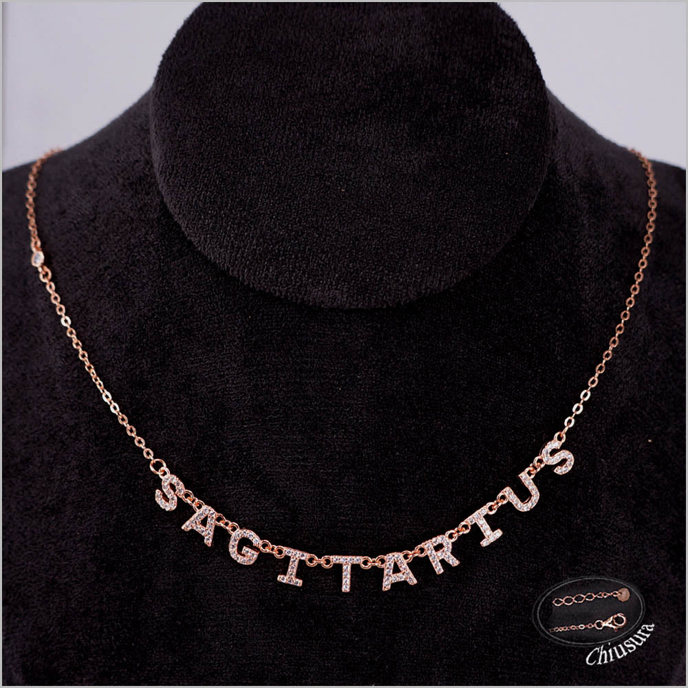 Collana Donna Segno Zodiacale in Argento 925