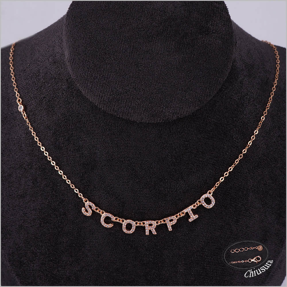 Collana Donna Segno Zodiacale in Argento 925