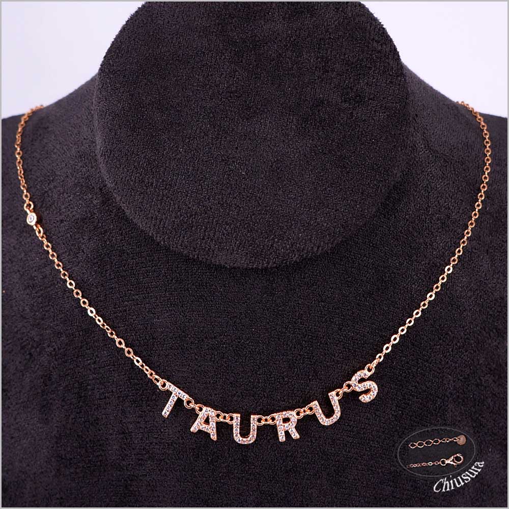 Collana Donna Segno Zodiacale in Argento 925