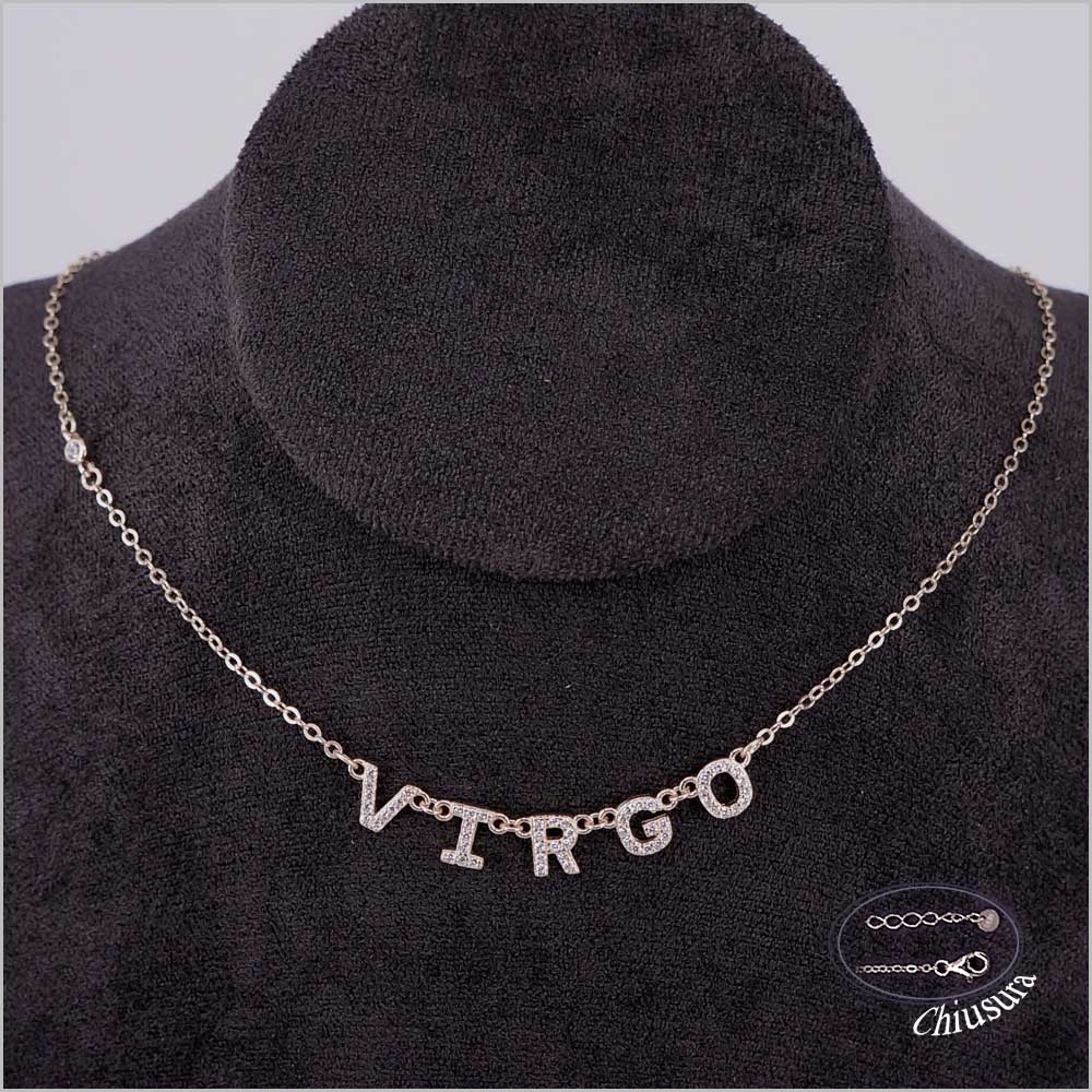 Collana Donna Segno Zodiacale in Argento 925