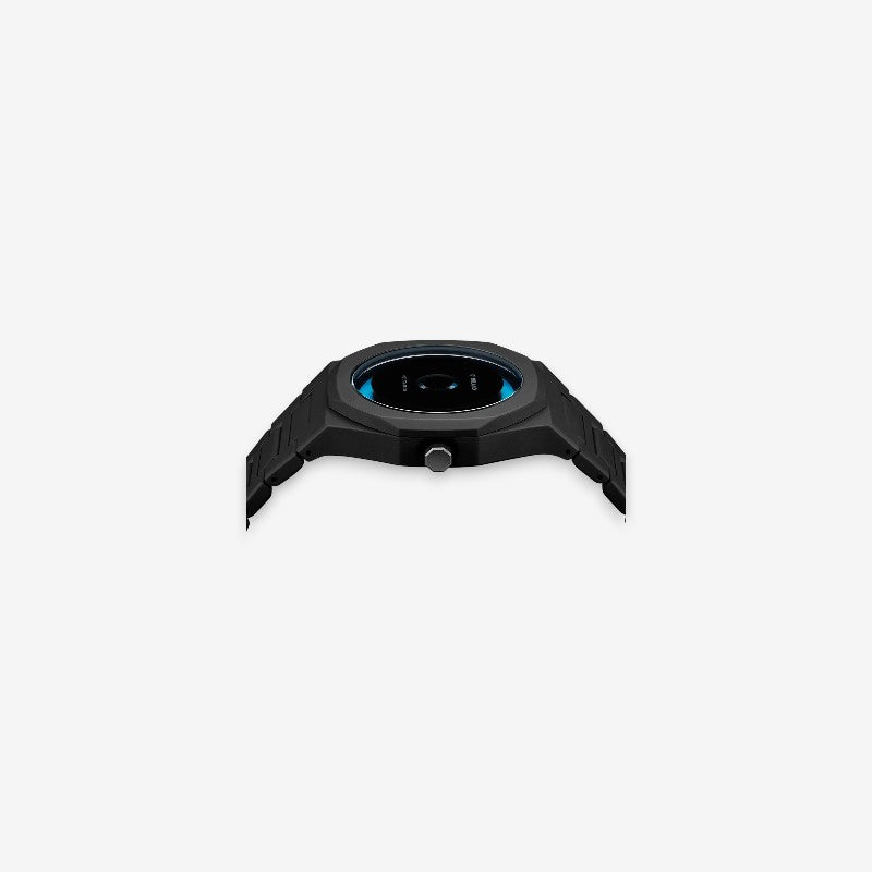 D1 Milano Polycarbon Blu Led D1-PCBJ28 Orologio Quarzo Uomo 3