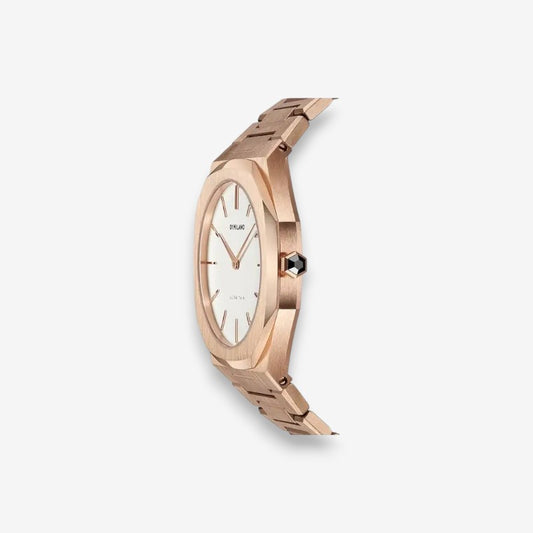 D1 Milano Ultra Thin Oro Rosa D1-UTBL02 Orologio Quarzo Donna 2