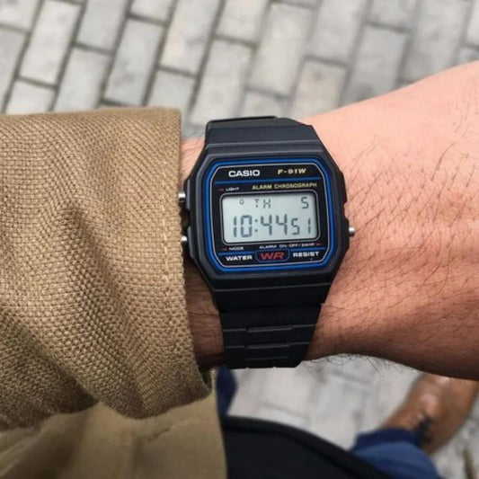 Casio Vintage F-91W-1D Orologio Uomo