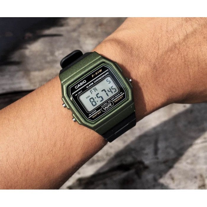 Casio Vintage F-91WM-3A Orologio Uomo