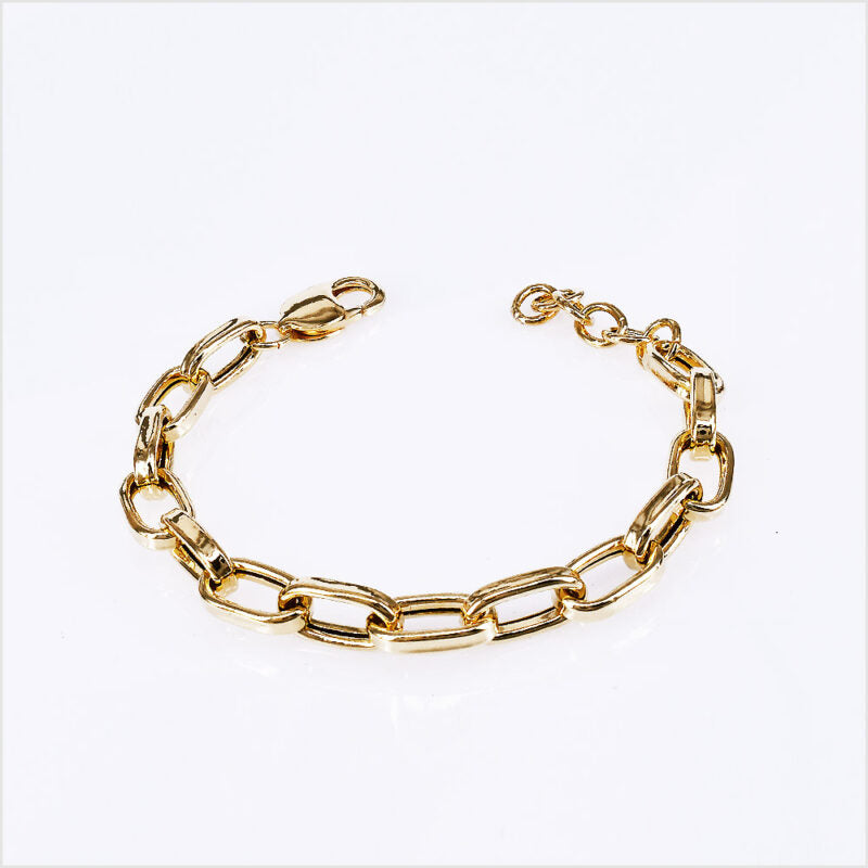 Bracciale Donna in Argento 925 con maglia ovale