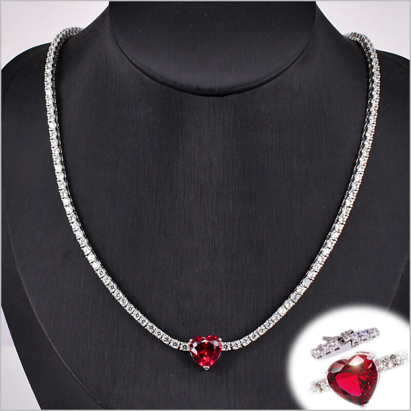 Collana Tennis in Argento 925