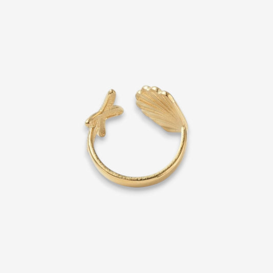 Anello Donna Summer in Acciaio Inox Oro Regolabile