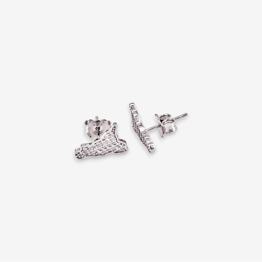 Orecchini Donna Sicilia in Argento 925 con zirconi