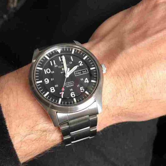 Seiko 5 Sports Military Black SNZG13