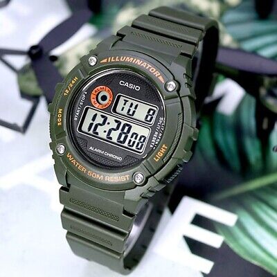 Casio Digitale W-216H-3B Orologio Uomo