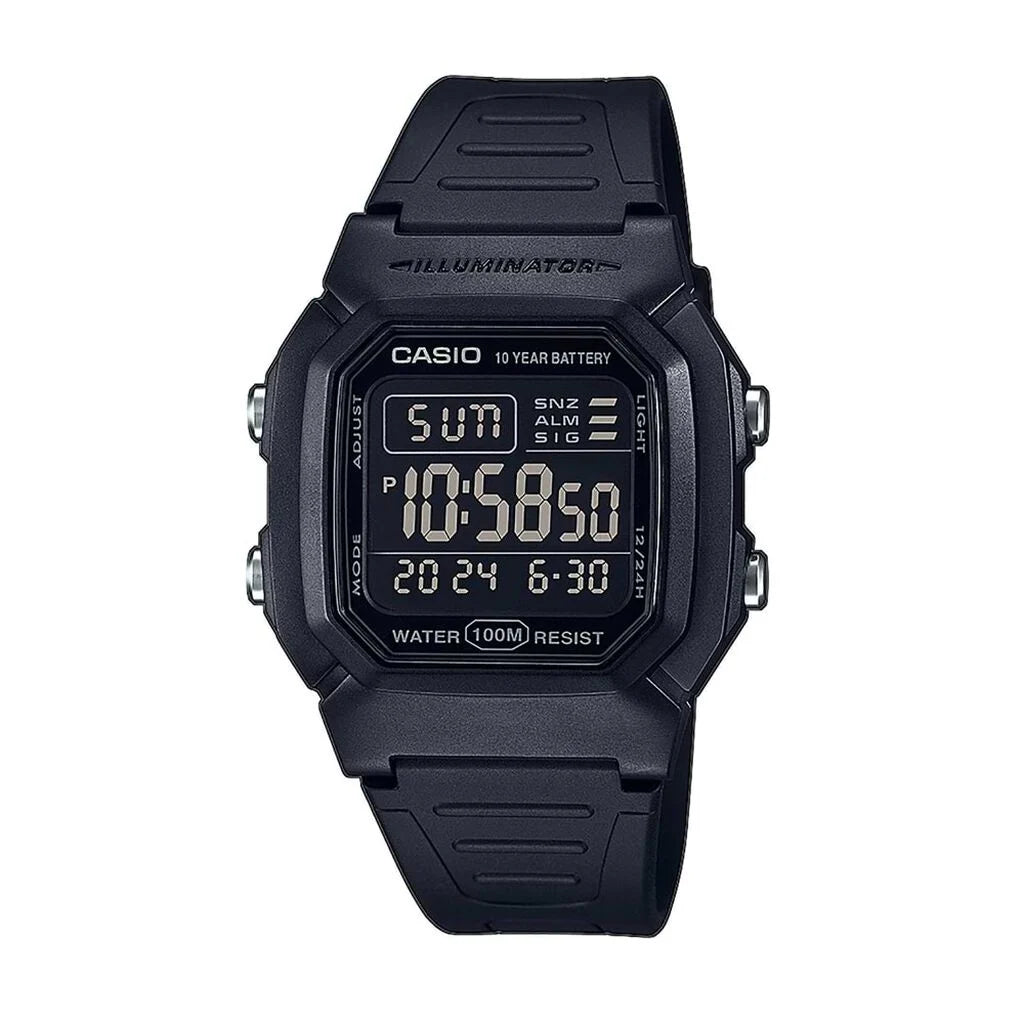 Casio Digitale Uomo W-800H-1B Orologio Uomo