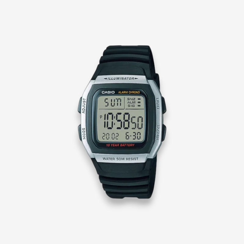 Casio Digitale W-96H-1B Orologio Uomo