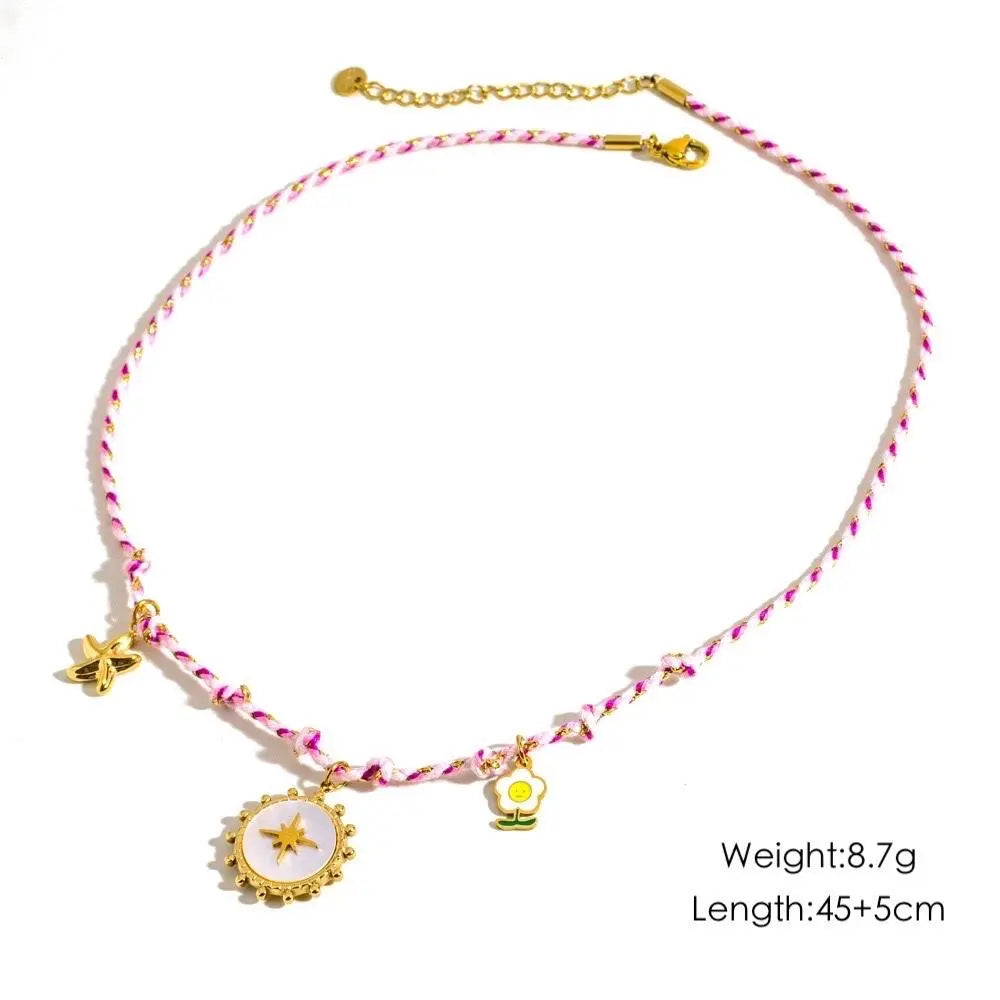 Collana Donna Sun in Acciaio Inox