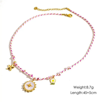 Collana Donna Sun in Acciaio Inox
