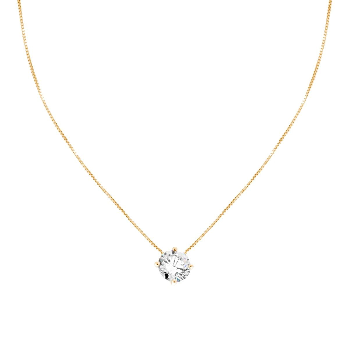 Collana Catena Veneziana Diamantata con Punto Luce mm 7 in ARGENTO 925 Galvanica Oro