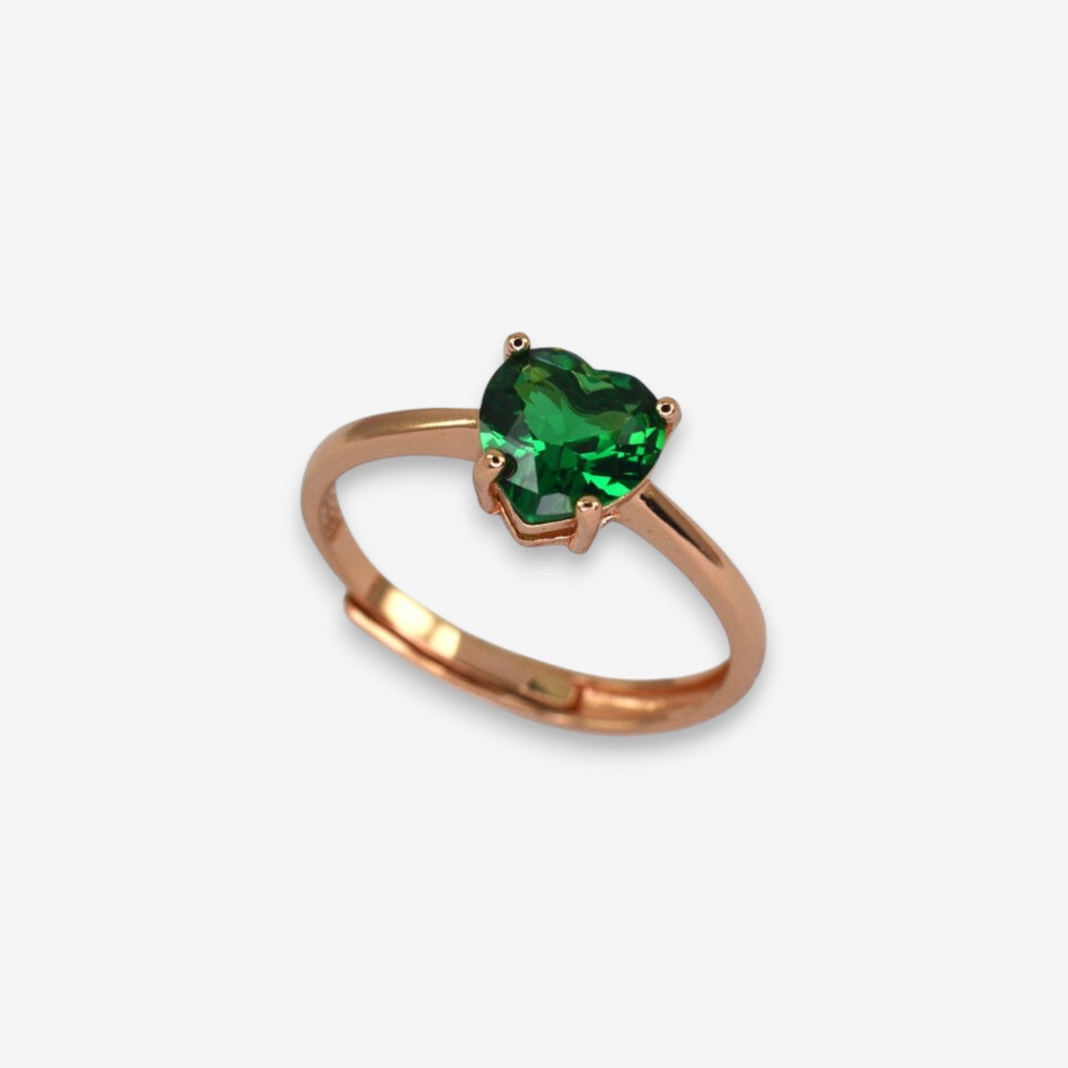 Anello Donna Cuore Dell'Oceano in Argento 925 Regolabile