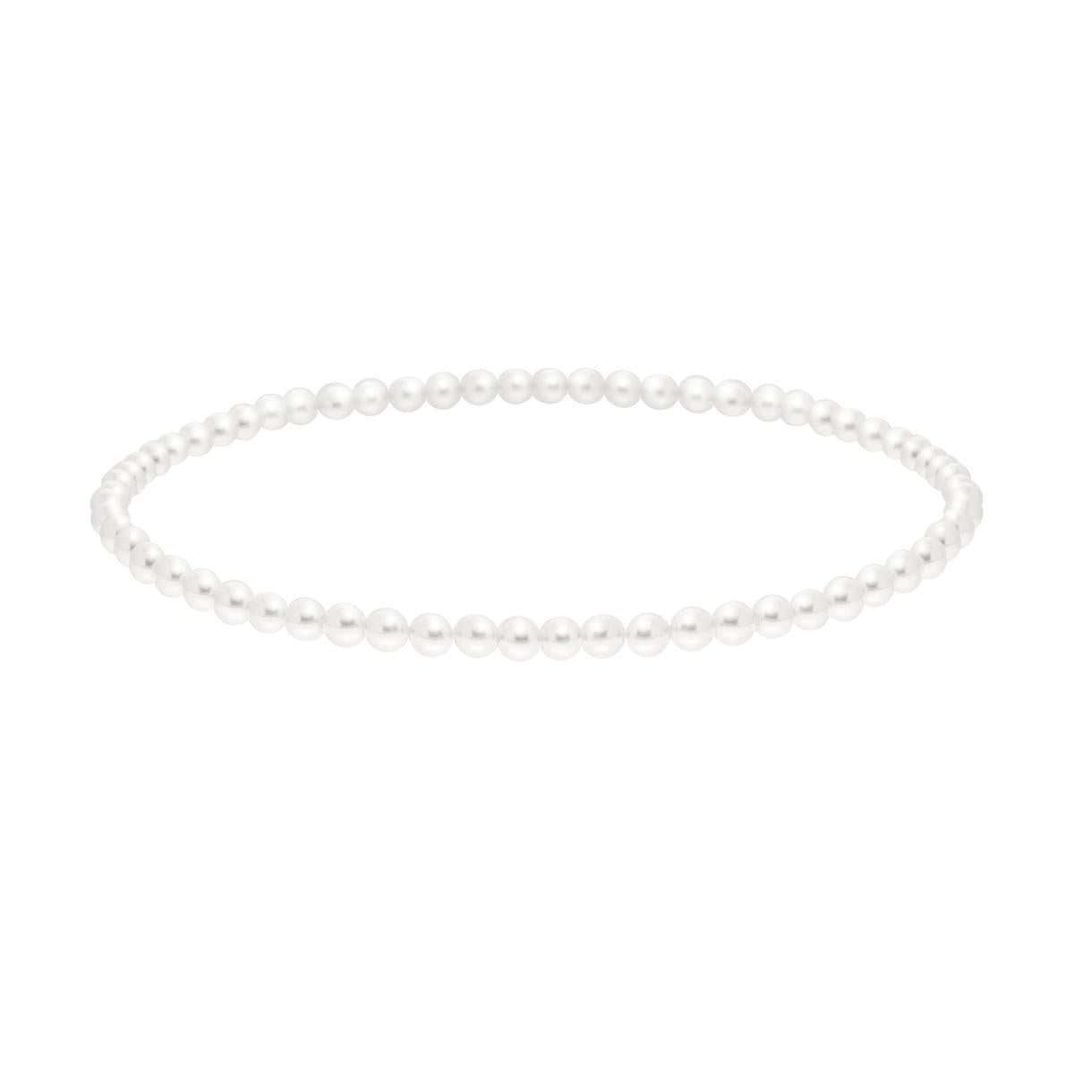 Bracciale Tennis Griffe cm 18 con Crystal mm 2 Bianco in ACCIAIO Rosso e Verde