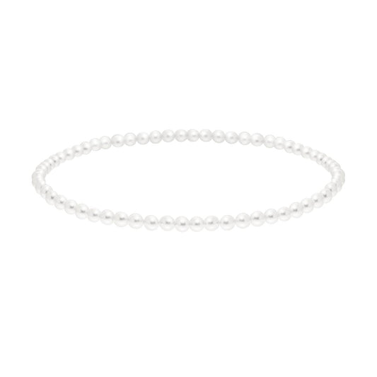 Bracciale Tennis Griffe cm 18 con Crystal mm 2 Bianco in ACCIAIO Rosso e Verde